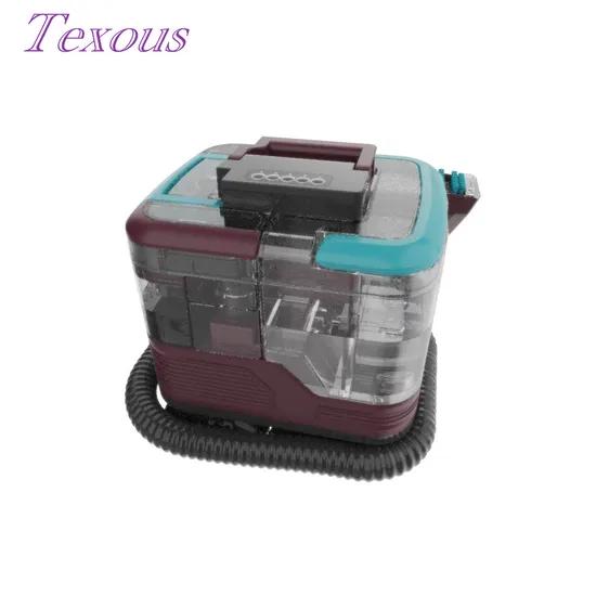 Función portátil profesional en una máquina de limpieza de alfombras sofá cortina aspiradora a vapor